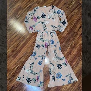 Peach Love matching set